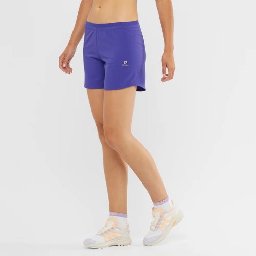 Blue Salomon Cross 5'' Women's Running Shorts | PH 59164M